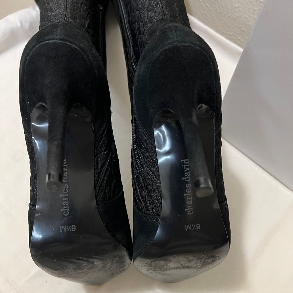 Charles David PERSONA Over-the-Knee Tall Boots 6.5M - Picture 14 of 16